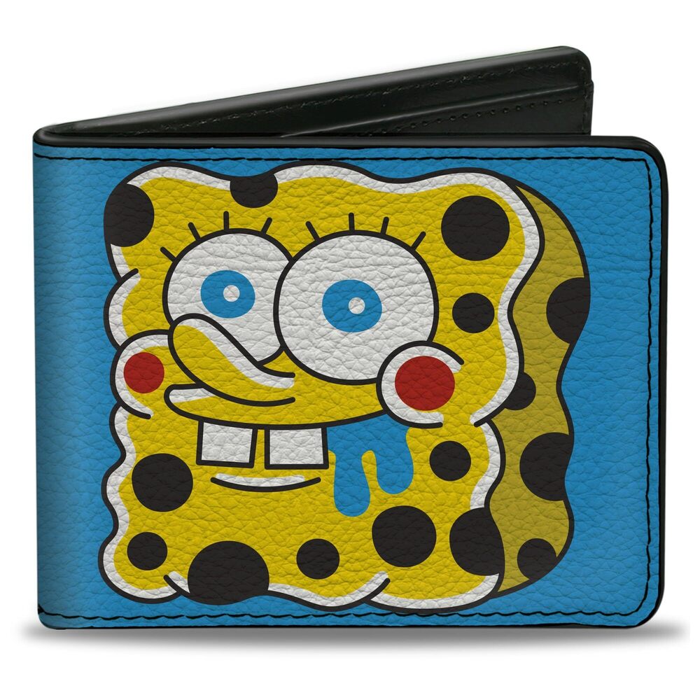 8397 Spongebob Squarepants Wallet, Bifold, Spongebob Squarepants Drooling